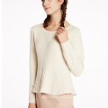 colorido suéter de cachemira mujer elegante